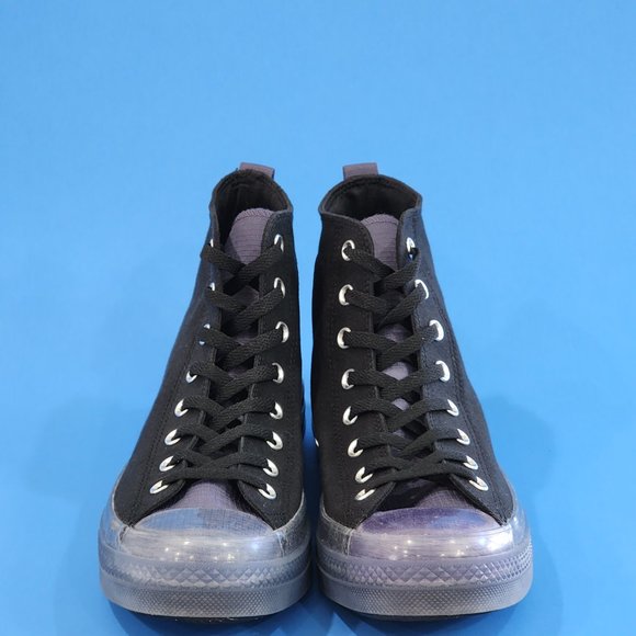 Converse CTAS CX Hi Black/Steel/Wild Mango Canvas Unisex Sneakers 171400C NWT - Picture 6 of 6